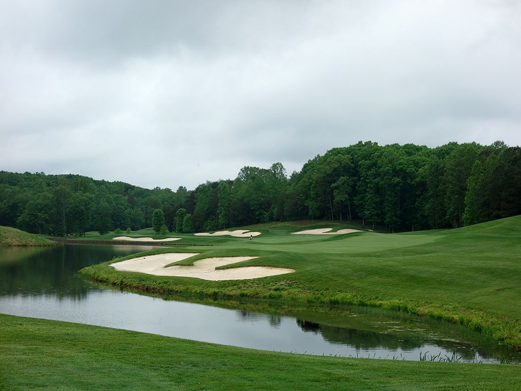 18th Hole at Spring Creek Golf Club (561 Yard Par 5)